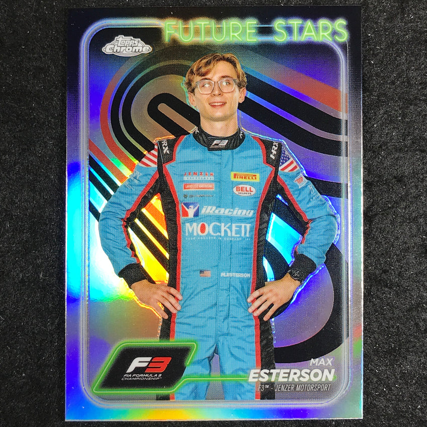 2024 Topps Chrome Formula 1 MAX ESTERSON Base Refractor #59