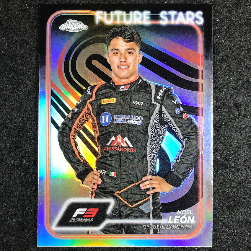 2024 Topps Chrome Formula 1 NOEL LEON Base Refractor #61
