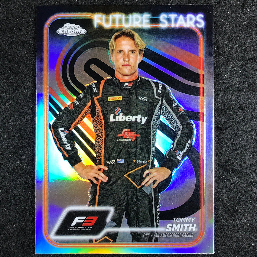 2024 Topps Chrome Formula 1 TOMMY SMITH Base Refractor #63