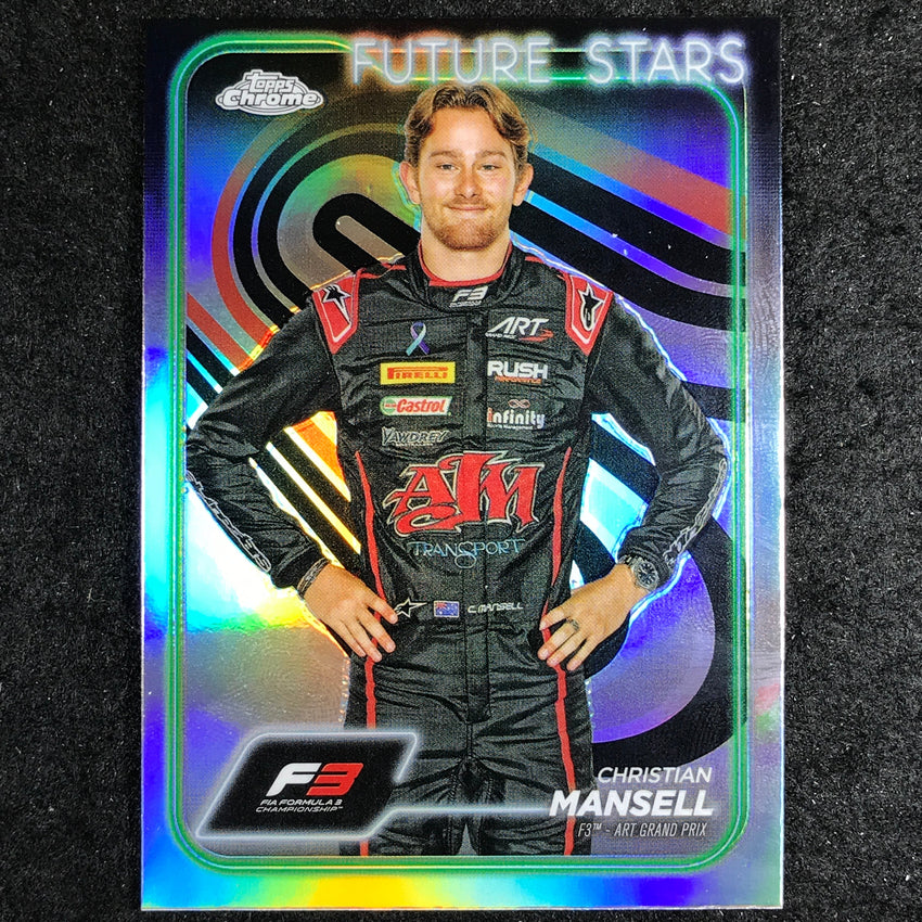 2024 Topps Chrome Formula 1 CHRISTIAN MANSELL Base Refractor #64