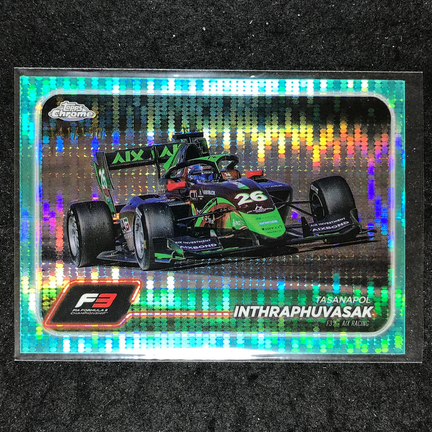 2024 Topps Chrome Formula 1 TASANAPOL INTHRAPHUVASAK Aqua Sonar 141/150 #139