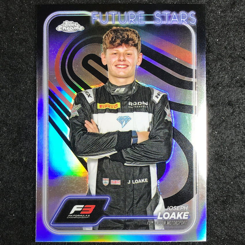 2024 Topps Chrome Formula 1 JOSEPH LOAKE Base Refractor #71