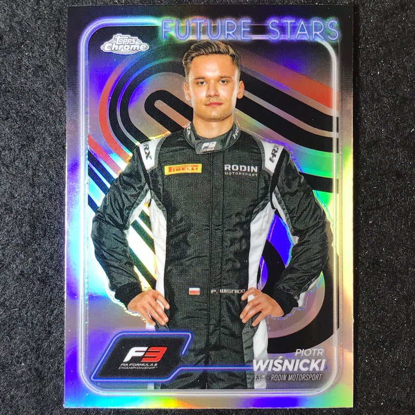 2024 Topps Chrome Formula 1 PIOTR WI?NICKI Base Refractor #72