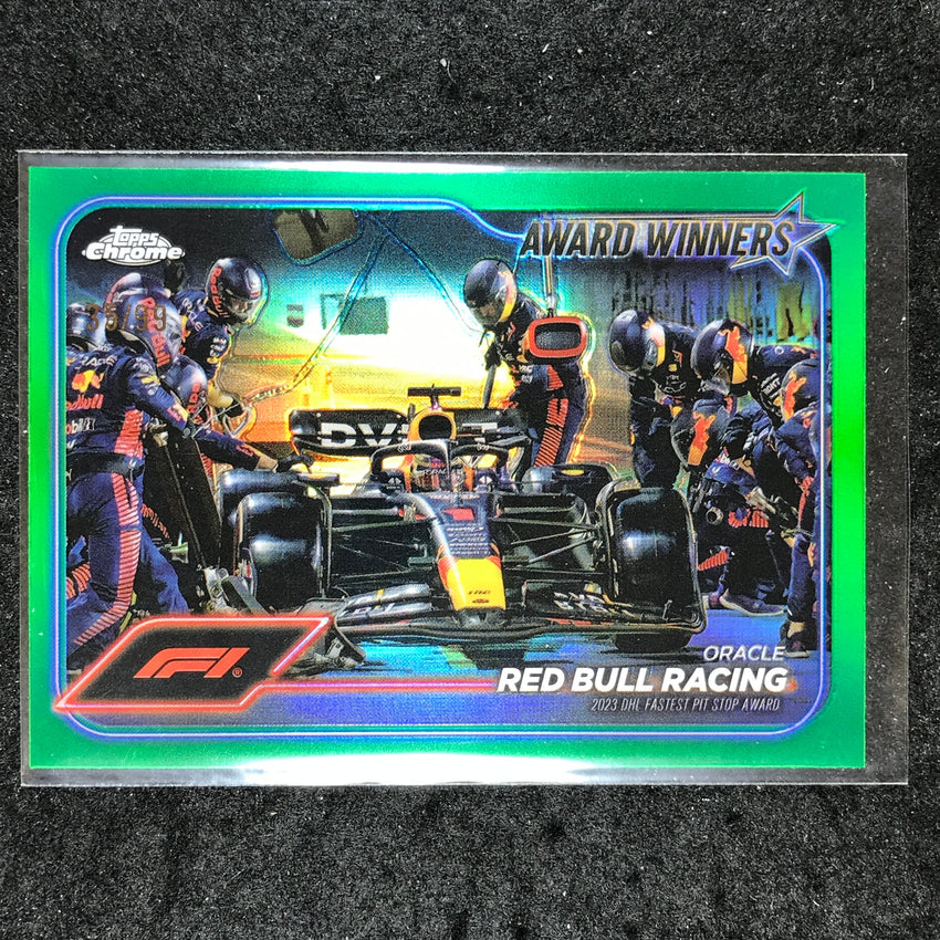 2024 Topps Chrome Formula 1 ORACLE RED BULL RACING Base Green 35/99 #181
