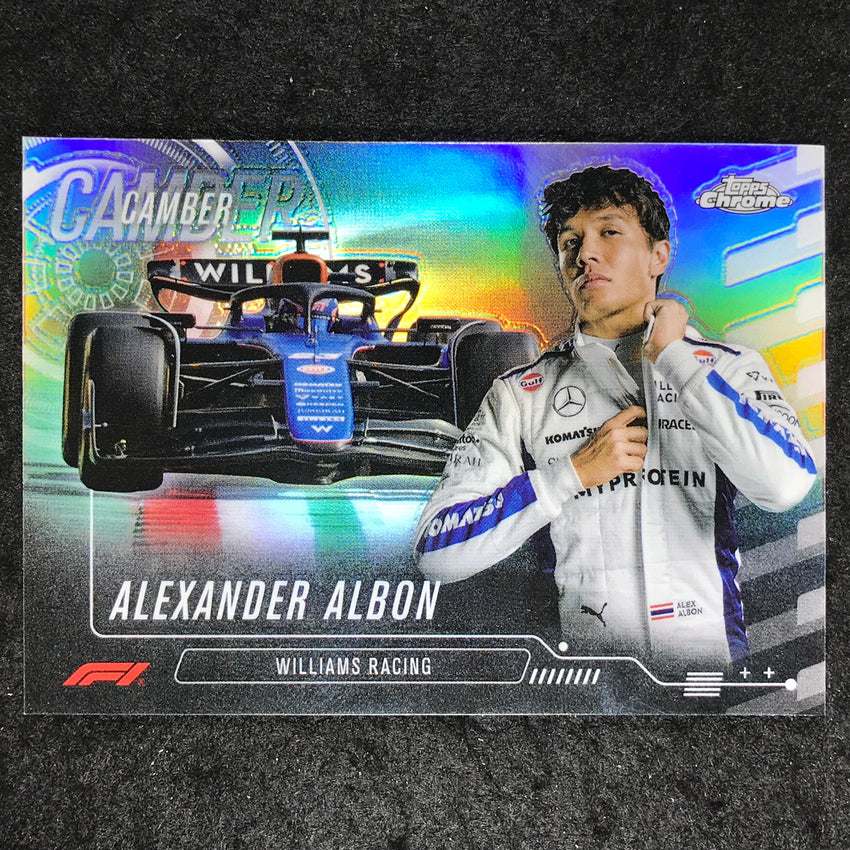 2024 Topps Chrome Formula 1 ALEXANDER ALBON Camber Base #7