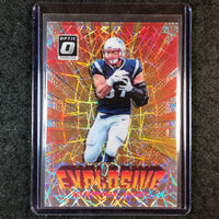2018 Donruss Optic Football ROB GRONKOWSKI Explosive SSP #15