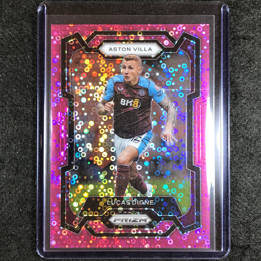 2023-24 Prizm Epl Lucas Digne Breakaway Pink 7/149 #120