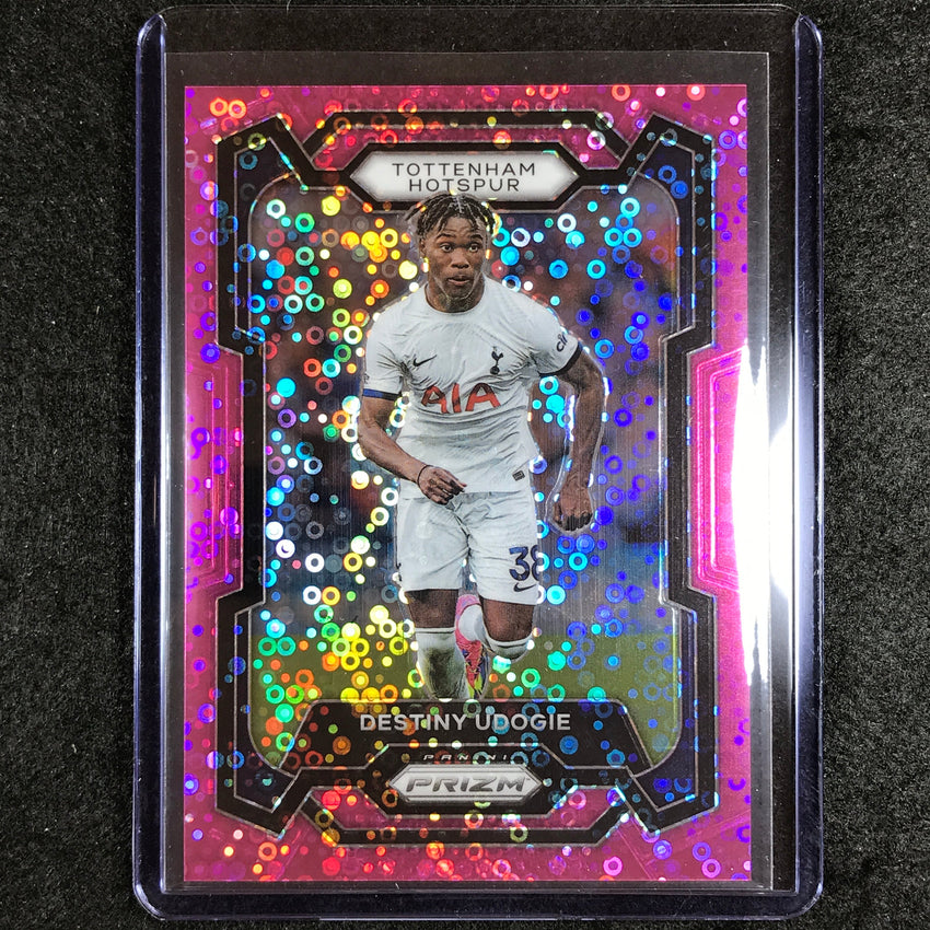 2023-24 Prizm Epl Destiny Udogie Breakaway Pink 25/149 #133