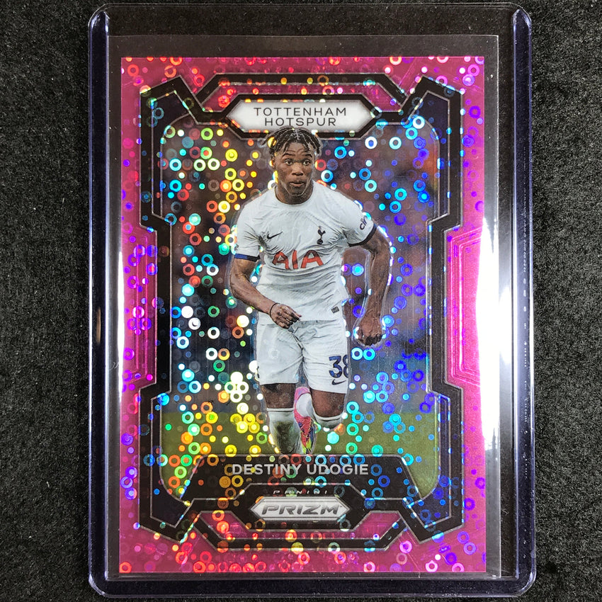 2023-24 Prizm Epl Destiny Udogie Breakaway Pink 140/149 #133