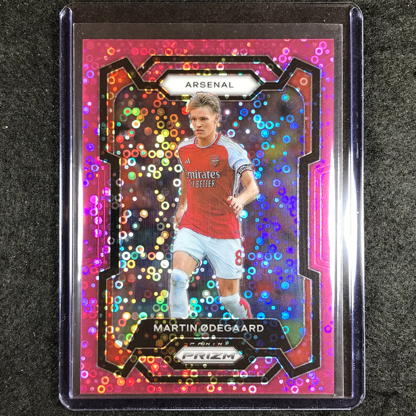 2023-24 Prizm Epl Martin Odegaard Breakaway Pink 50/149 No 19