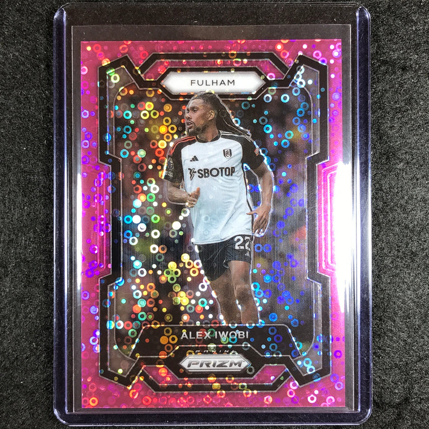 2023-24 Prizm Epl Alex Iwobi Breakaway Pink 100/149 #155