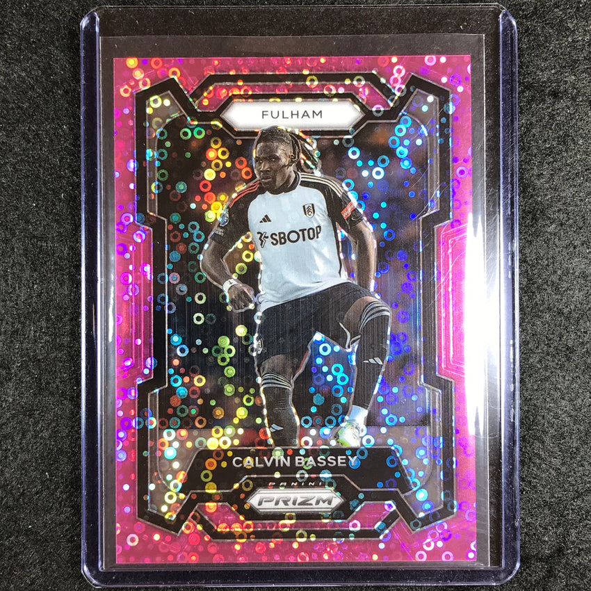 2023-24 Prizm Epl Calvin Bassey Breakaway Pink 130/149 #158