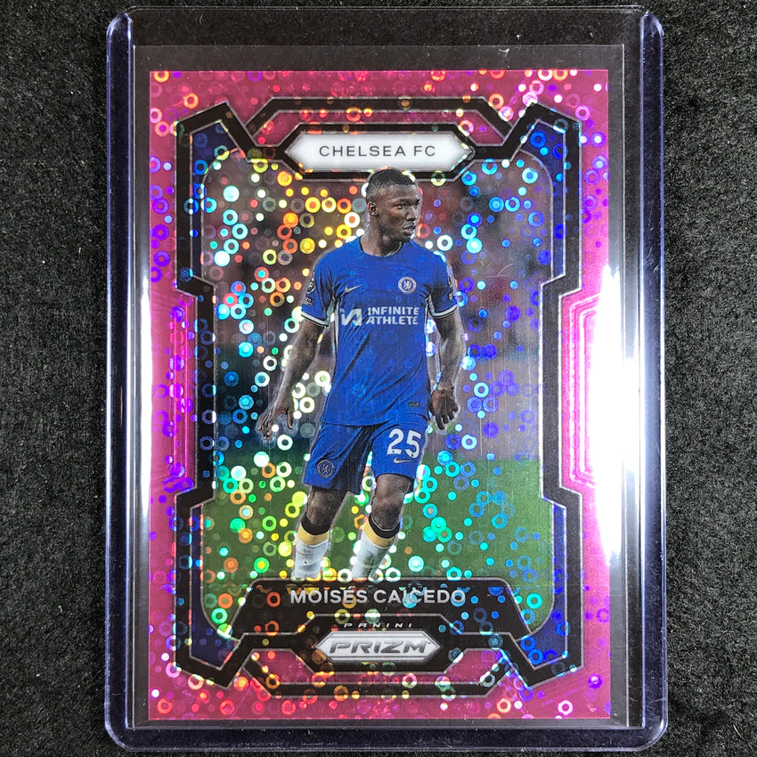 2023-24 Prizm Epl Moises Caicedo Breakaway Pink 134/149 #185