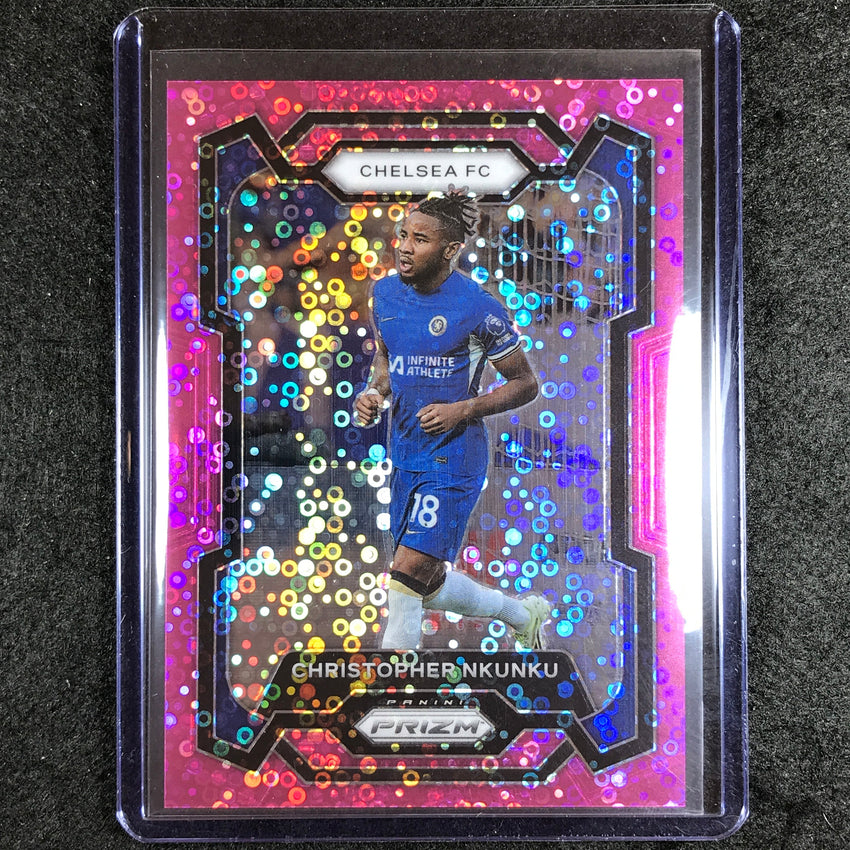 2023-24 Prizm Epl Christopher Nkunku Breakaway Pink 67/149 #189