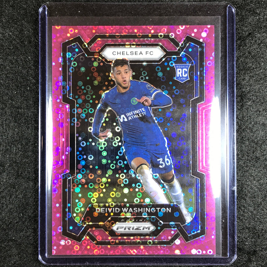 2023-24 Prizm Epl Deivid Washington Rookie Breakaway Pink 114/149 No 199