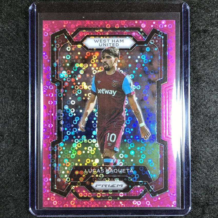 2023-24 Prizm Epl Lucas Paqueta Breakaway Pink 127/149 #221