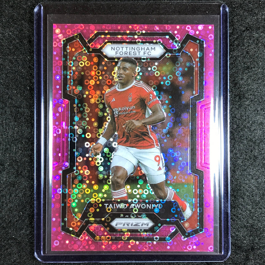 2023-24 Prizm Epl Taiwo Awoniyi Breakaway Pink 27/149 #244