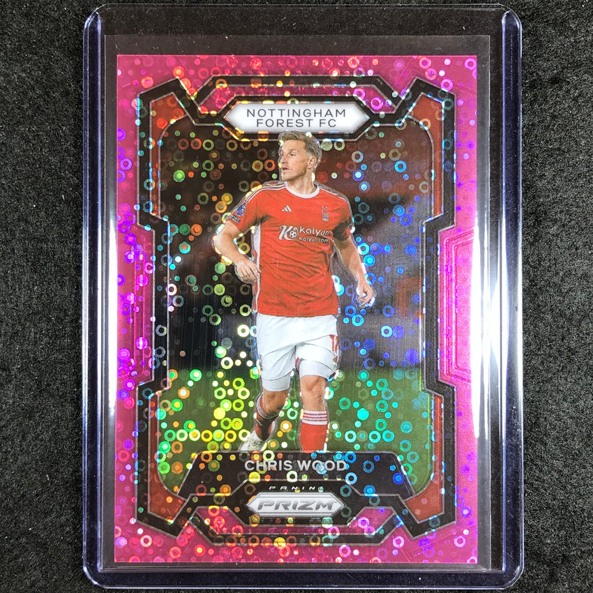 2023-24 Prizm Epl Chris Wood Breakaway Pink 17/149 #249-Cherry Collectables