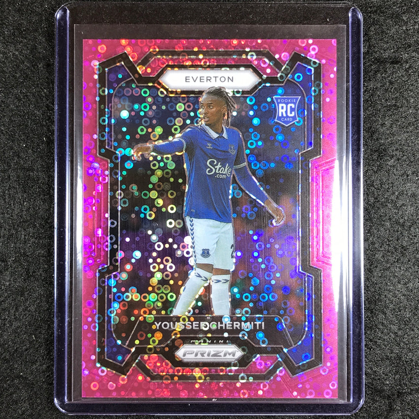 2023-24 Prizm Epl Youssef Chermiti Rookie Breakaway Pink 55/149 #259