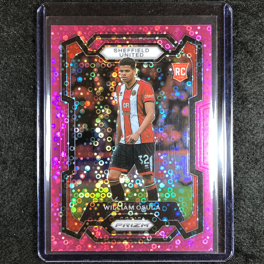 2023-24 Prizm Epl William Osula Rookie Breakaway Pink 105/149 #281
