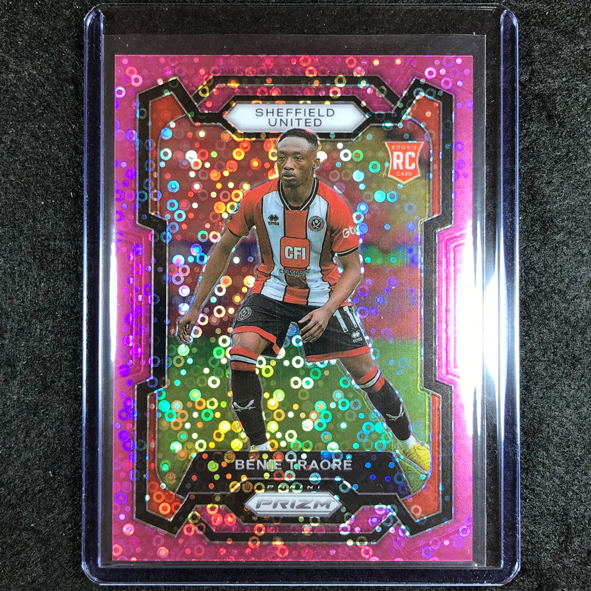 2023-24 Prizm Epl Benie Traore Rookie Breakaway Pink 78/149 #282