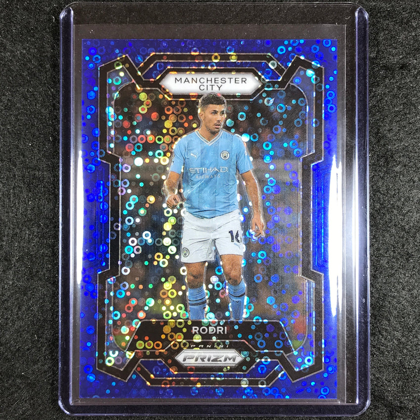 2023-24 Prizm Epl Rodri Breakaway Blue 11/99 #5