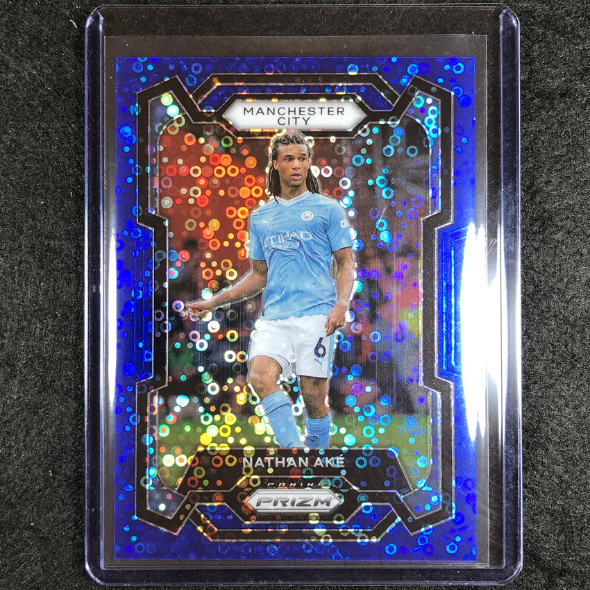 2023-24 Prizm Epl Nathan Ake Breakaway Blue 85/99 #10