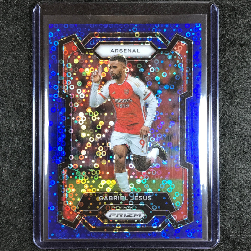 2023-24 Prizm Epl Gabriel Jesus Breakaway Blue 30/99 No 30