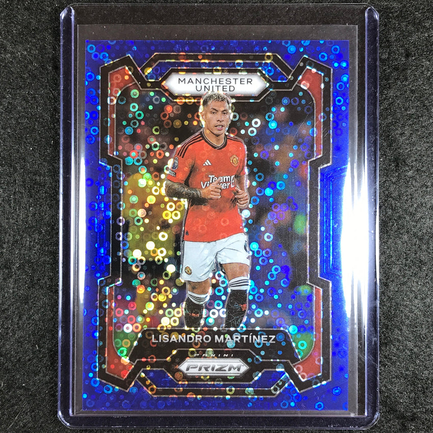 2023-24 Prizm Epl Lisandro Martinez Breakaway Blue 75/99 #40