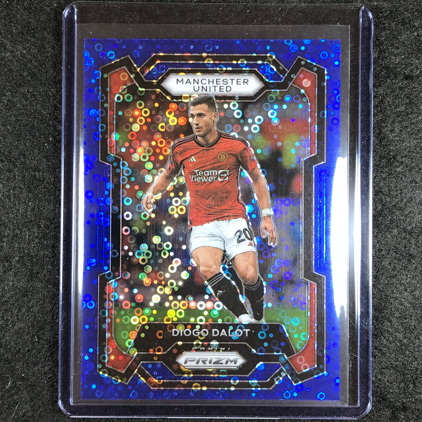 2023-24 Prizm Epl Diogo Dalot Breakaway Blue 61/99 #47