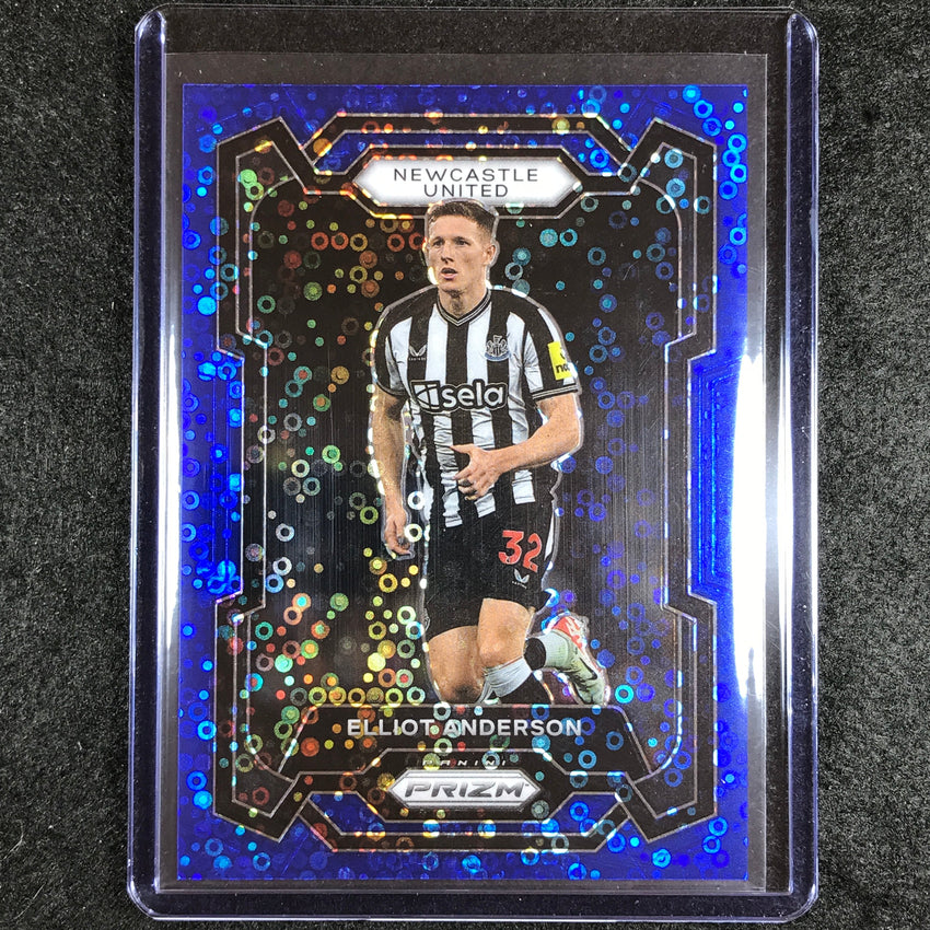 2023-24 Prizm Epl Elliot Anderson Breakaway Blue 45/99 #71
