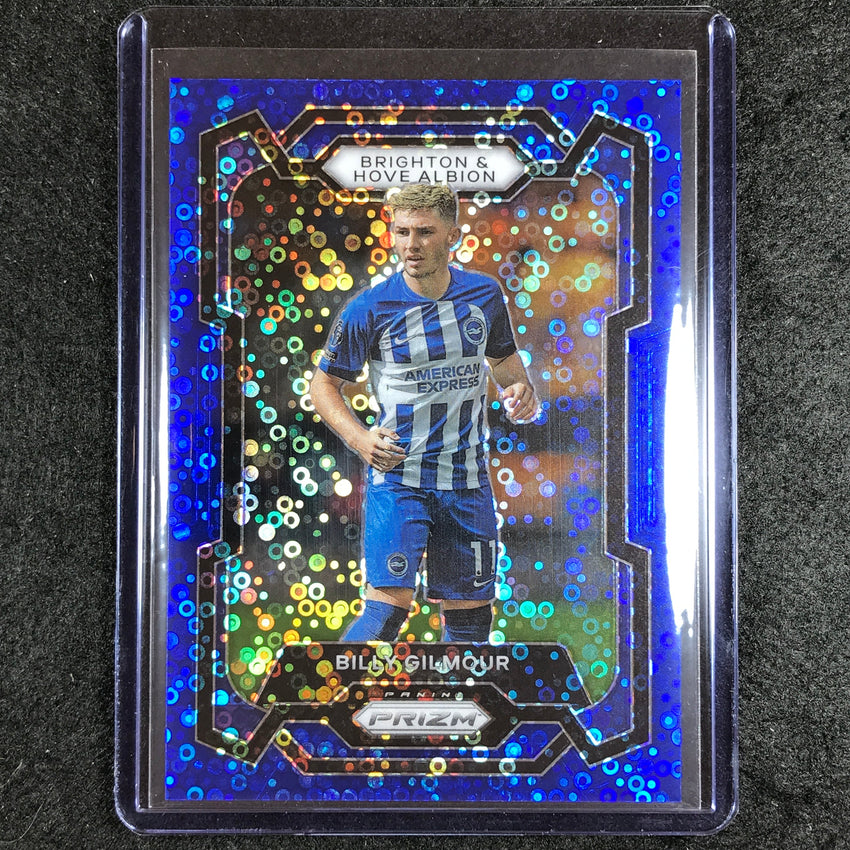 2023-24 Prizm Epl Billy Gilmour Breakaway Blue 42/99 #105