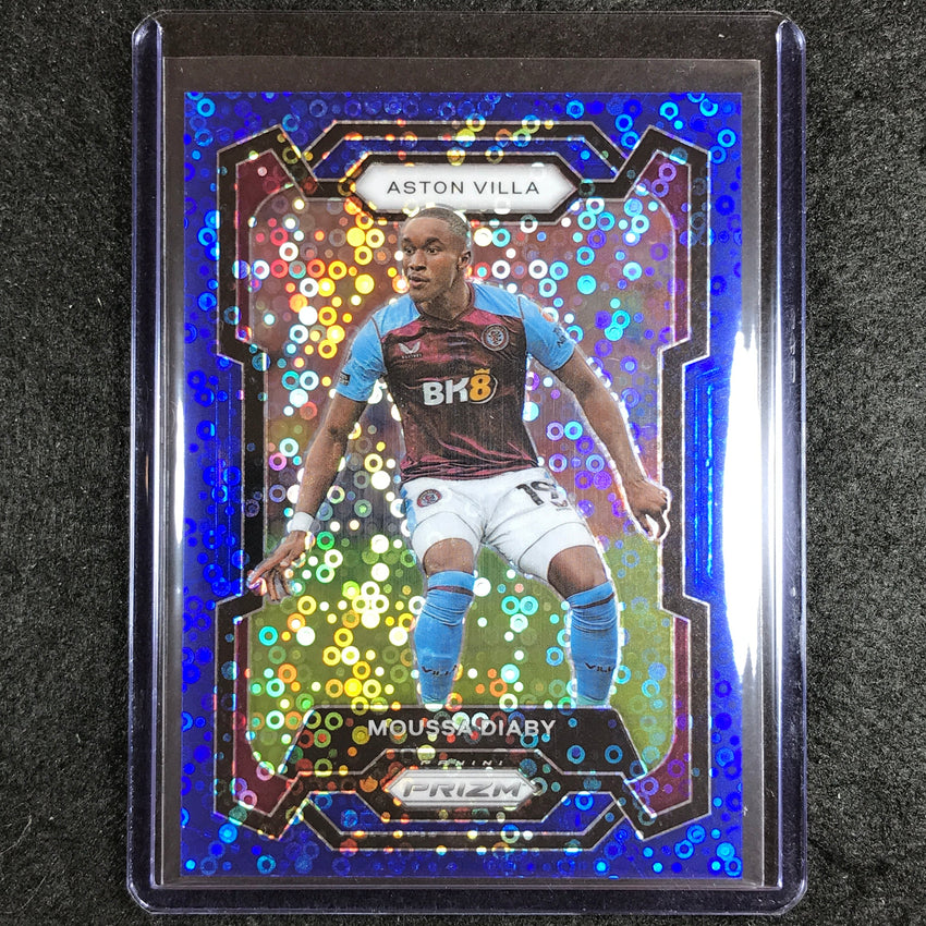 2023-24 Prizm Epl Moussa Diaby Breakaway Blue 17/99 #111
