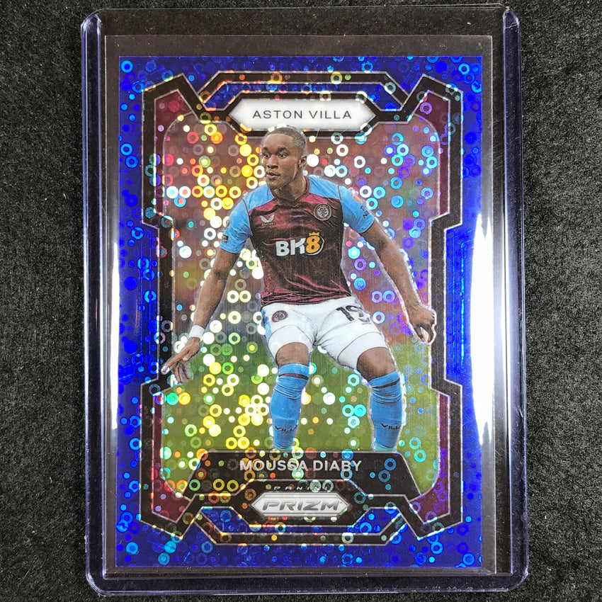 2023-24 Prizm Epl Moussa Diaby Breakaway Blue 76/99 #111