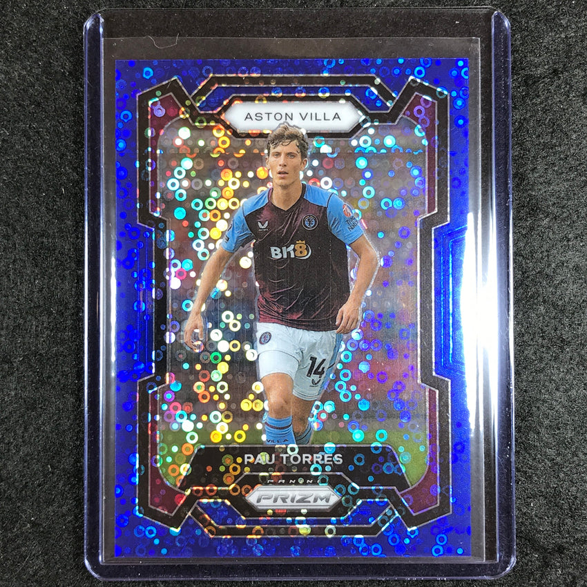 2023-24 Prizm Epl Pau Torres Breakaway Blue 38/99 #119