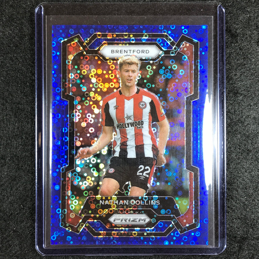 2023-24 Prizm Epl Nathan Collins Breakaway Blue 69/99 #139