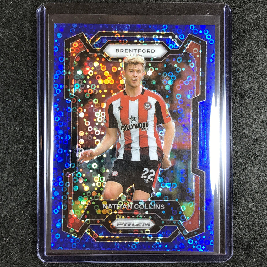 2023-24 Prizm Epl Nathan Collins Breakaway Blue 95/99 #139