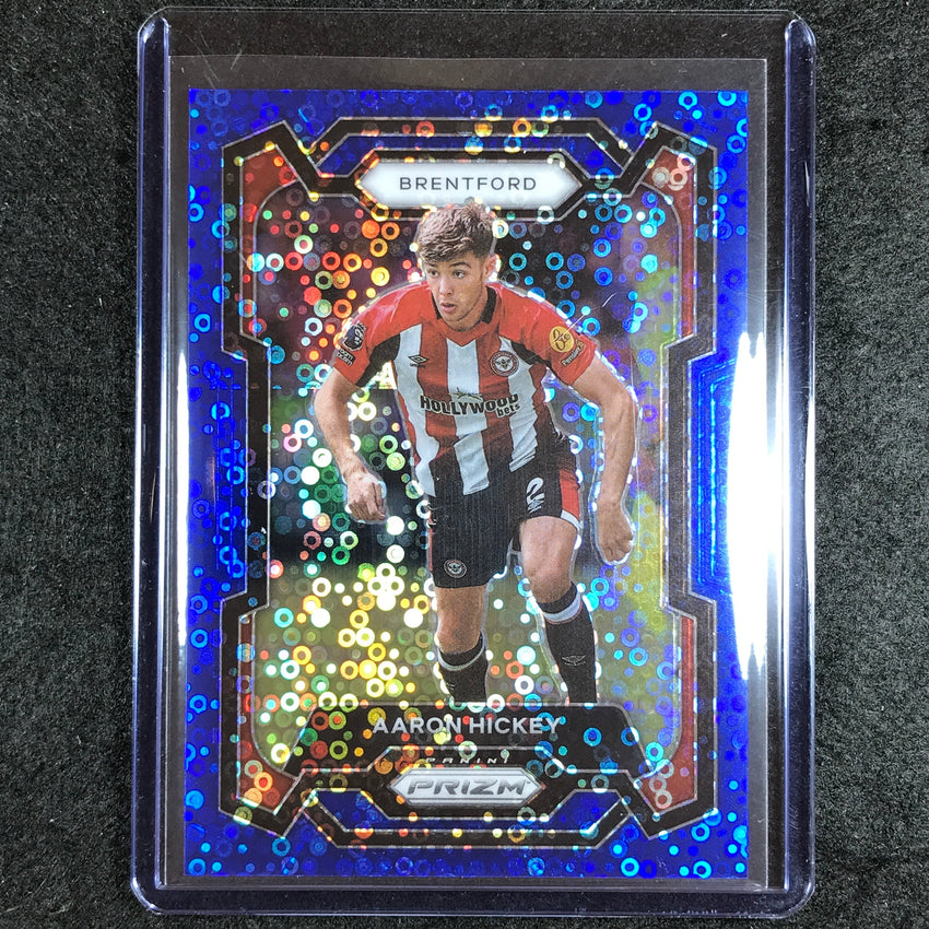 2023-24 Prizm Epl Aaron Hickey Breakaway Blue 98/99 #141