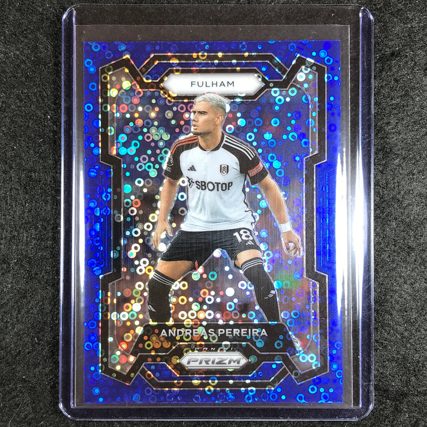 2023-24 Prizm Epl Andreas Pereira Breakaway Blue 26/99 #161