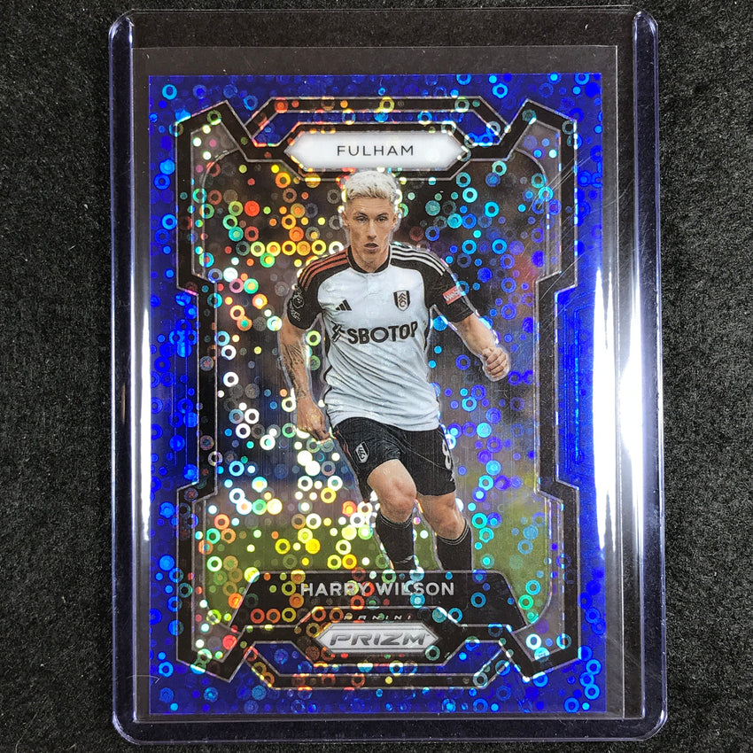 2023-24 Prizm Epl Harry Wilson Breakaway Blue 77/99 #166