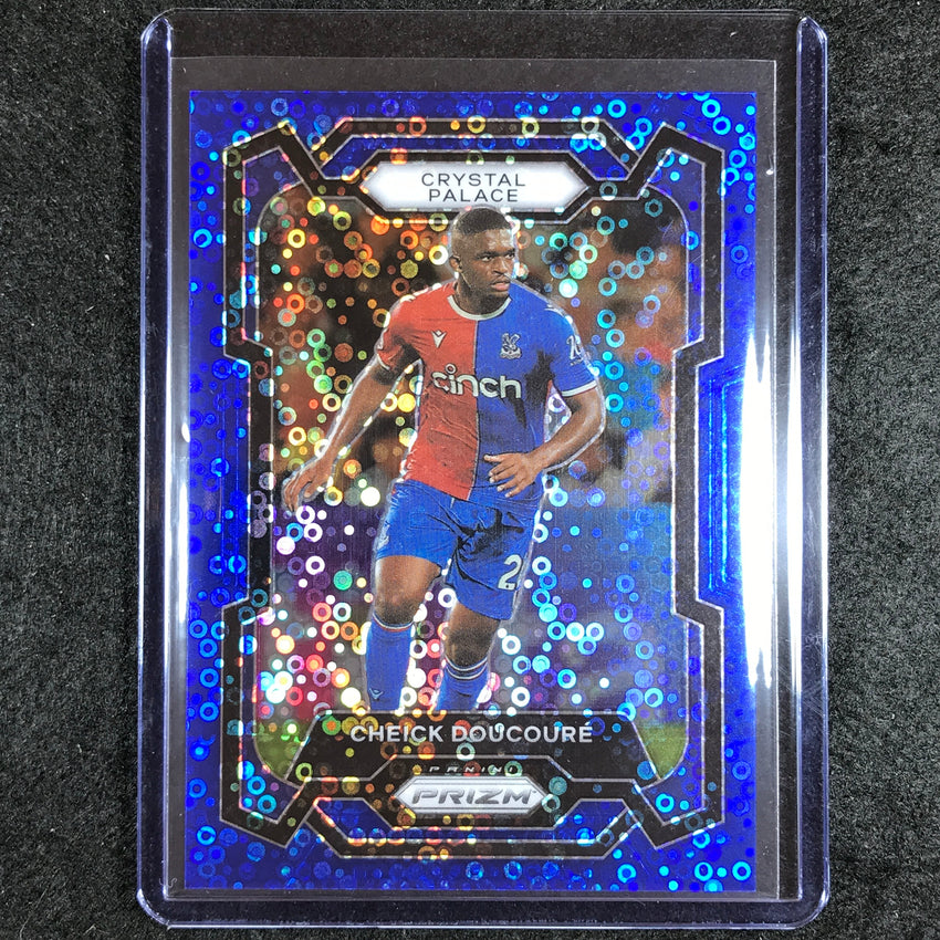 2023-24 Prizm Epl Cheick Doucoure Breakaway Blue 9/99 #178