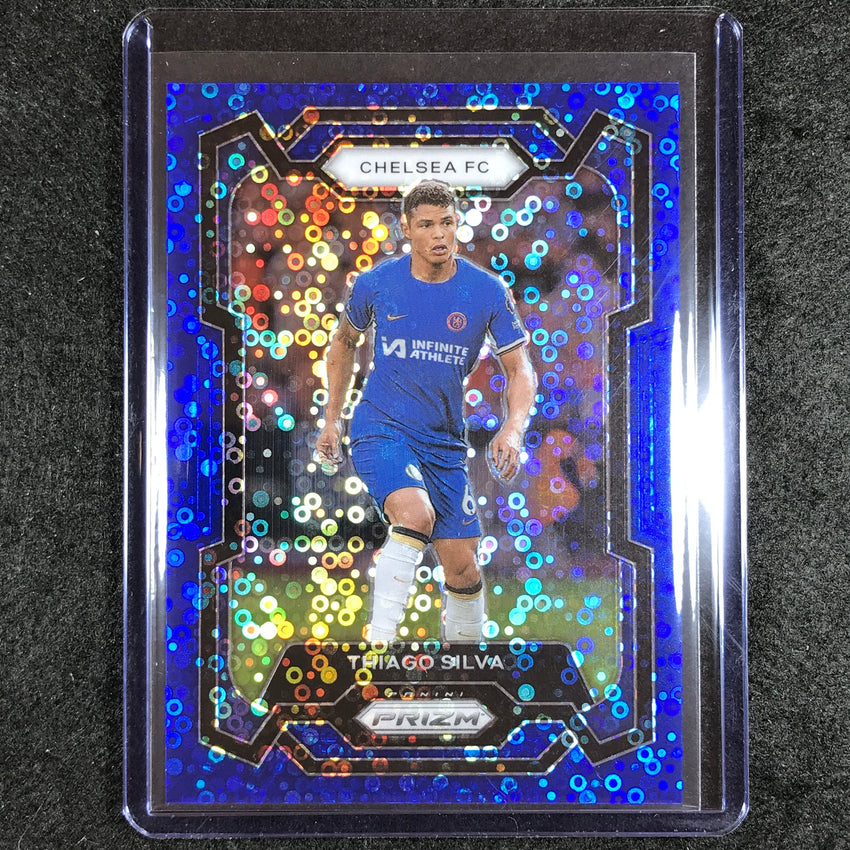 2023-24 Prizm Epl Thiago Silva Breakaway Blue 18/99 No 183