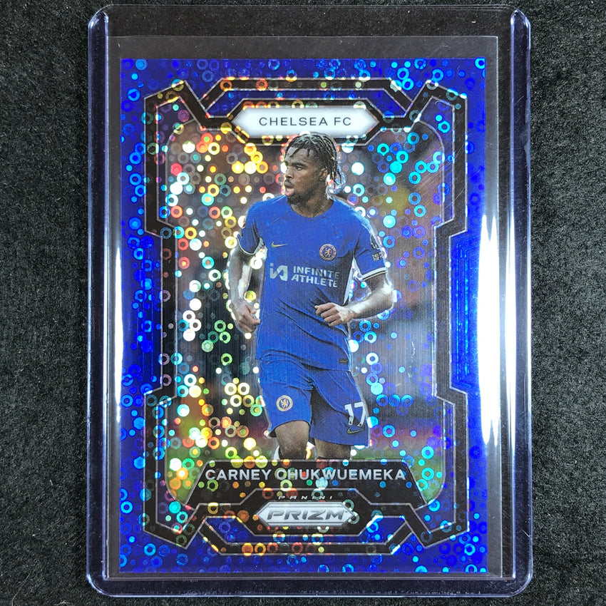 2023-24 Prizm Epl Carney Chukwuemeka Breakaway Blue 65/99 #187