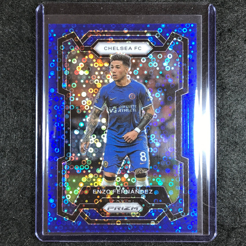 2023-24 Prizm Epl Enzo Fernandez Breakaway Blue 32/99 No 197
