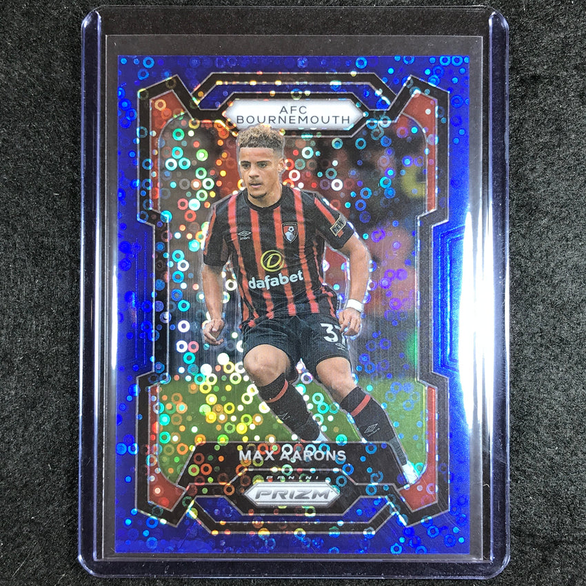 2023-24 Prizm Epl Max Aarons Breakaway Blue 24/99 #233