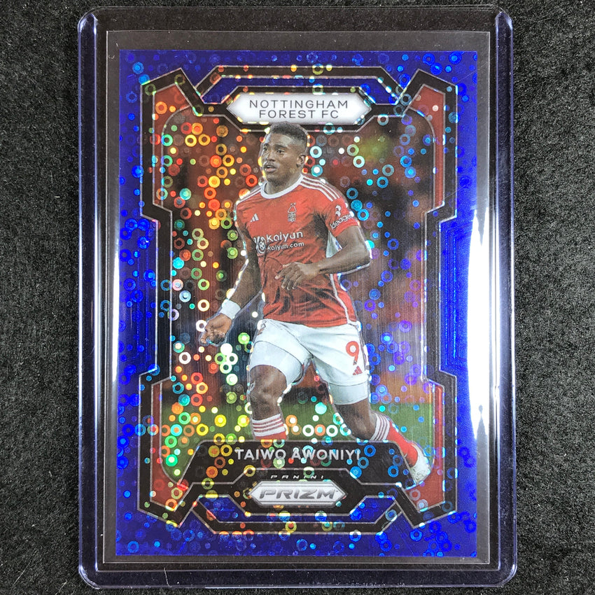 2023-24 Prizm Epl Taiwo Awoniyi Breakaway Blue 20/99 #244