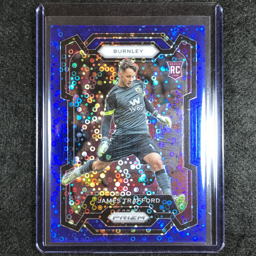 2023-24 Prizm Epl James Trafford Rookie Breakaway Blue 37/99 #265