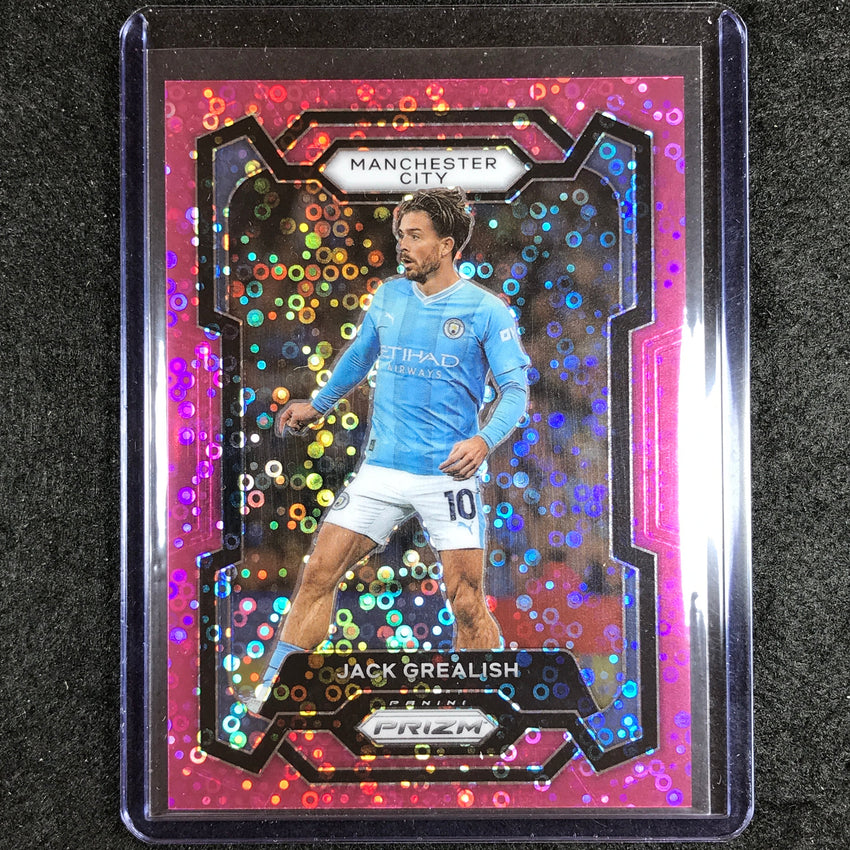 2023-24 Prizm Epl Jack Grealish Breakaway Pink 33/149 #1