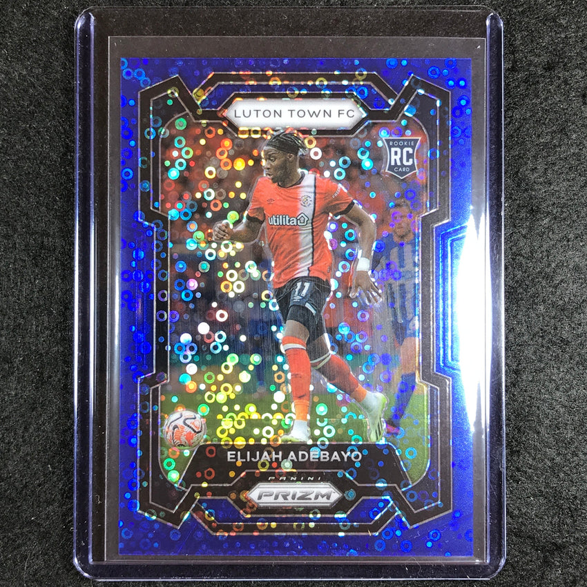 2023-24 Prizm Epl Elijah Adebayo Rookie Breakaway Blue 36/99 #298