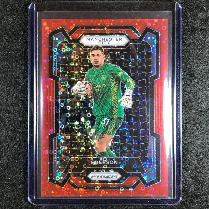 2023-24 Prizm Epl Ederson Breakaway Red 49/49 #6